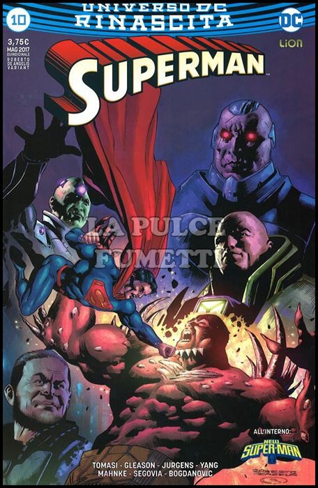 SUPERMAN # 125 - SUPERMAN 10 - VARIANT - RINASCITA